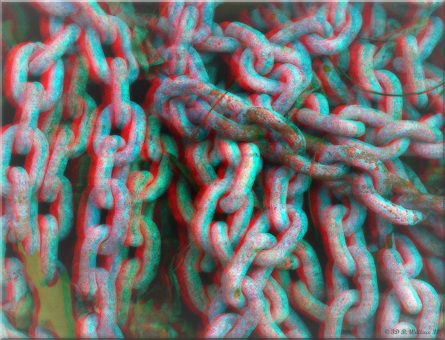 3d Photograph - Mistified Links - Use Red-Cyan 3D glasses by Brian Wallace