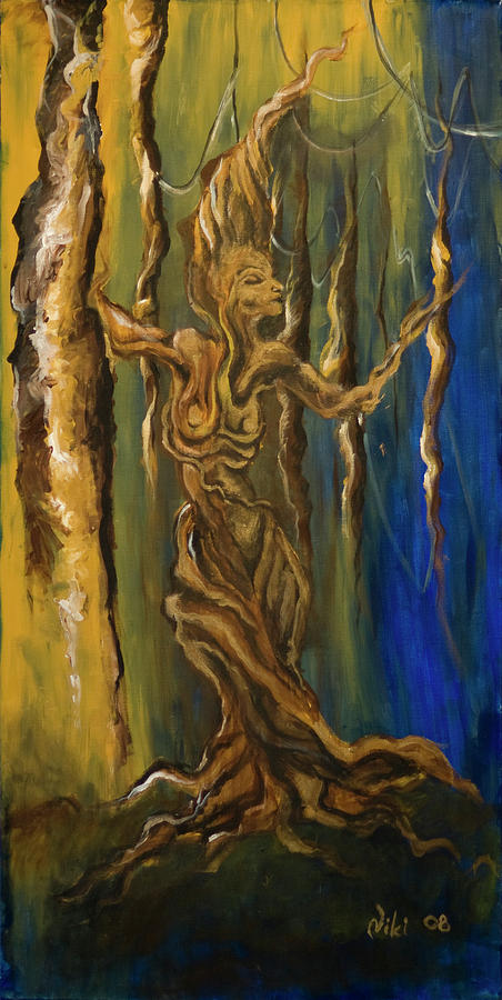 Mistress of the Forest Painting by Niki Thorson - Fine Art America