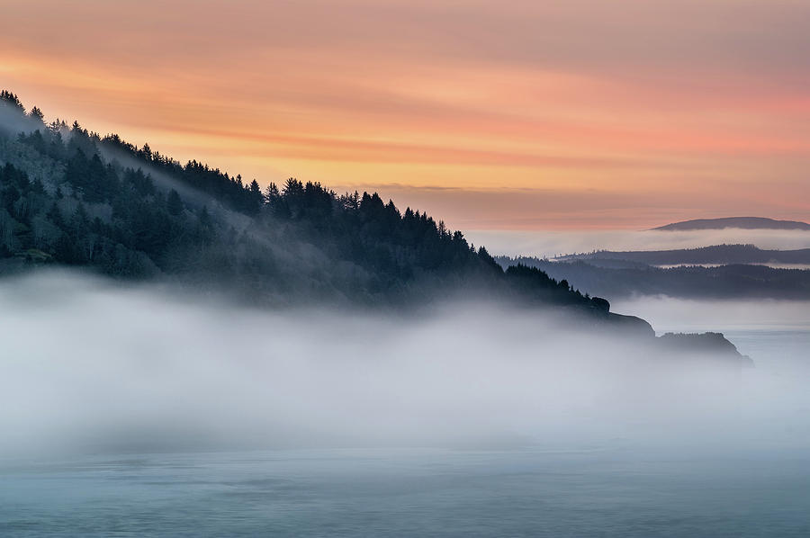 Mists from Klamath Overlook Photograph by Greg Nyquist