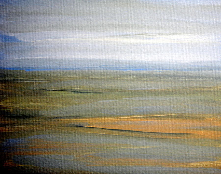 Mists over the Marshes Painting by Celeste Friesen
