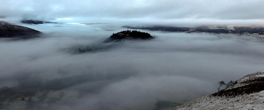 Misty Landscape Photograph by Lukasz Ryszka