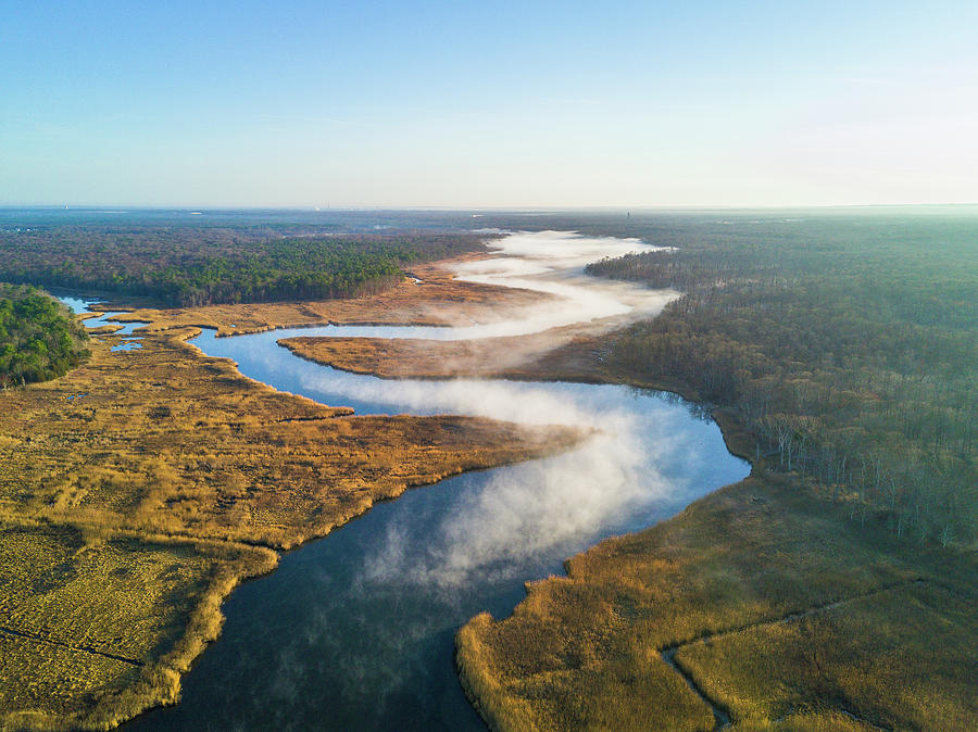 Misty Meanders Photograph by Sean Mills