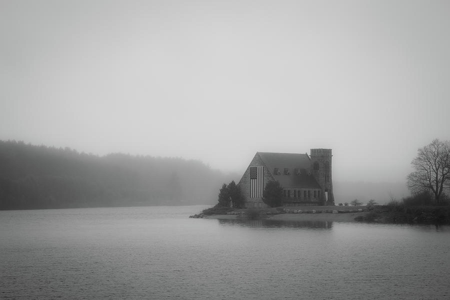 Misty Mood Church Photograph by Brian Hale