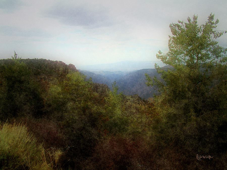 Misty Morn in the Mountains Digital Art by RC DeWinter