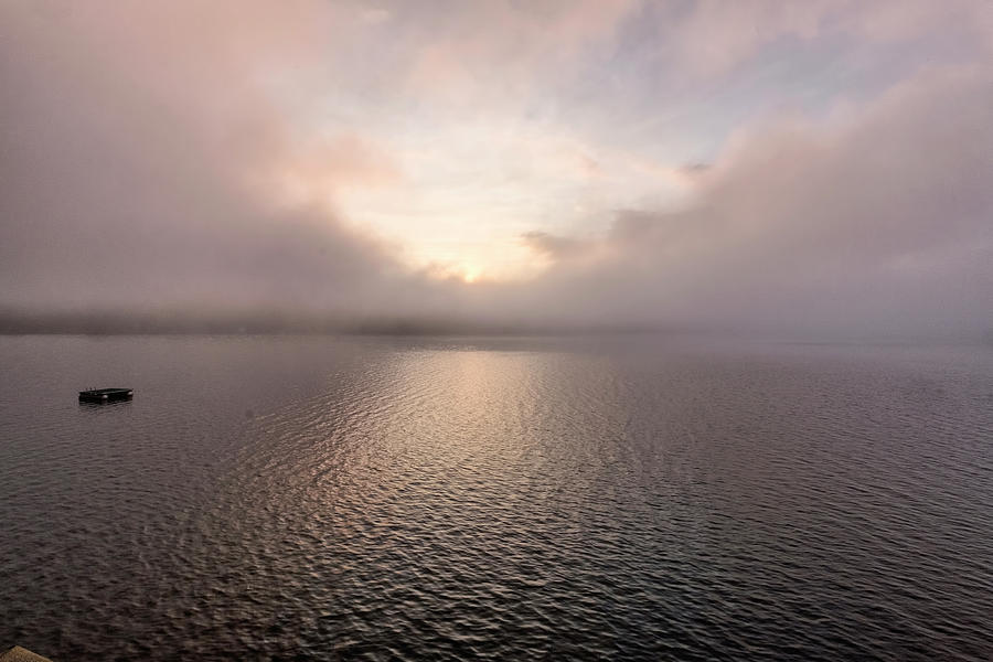 Misty Morning II Photograph by Tom Singleton