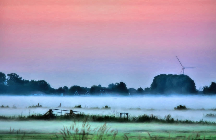Misty Morning Photograph by Nadia Sanowar