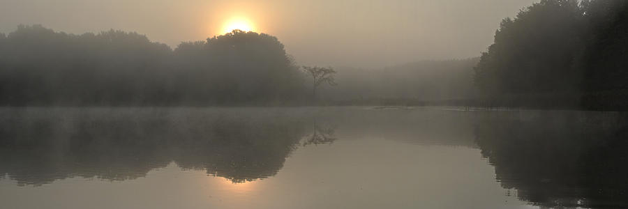 Misty Morning Water Photograph by Lee Winter