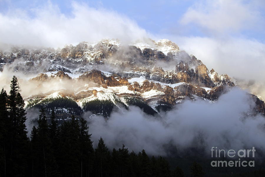 Landscape Photograph - Misty Mountain by Maria Pogoda Landscape Photograph - Misty Mountain by Maria Pogoda
