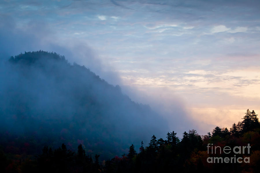 Misty Mountain Photograph by Susan Cole Kelly
