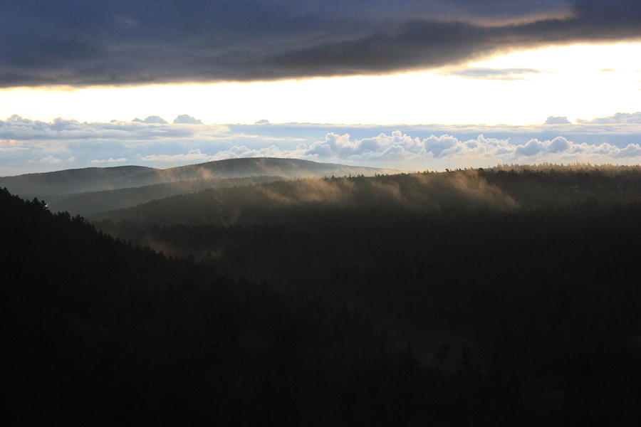 Misty Mountain Photograph