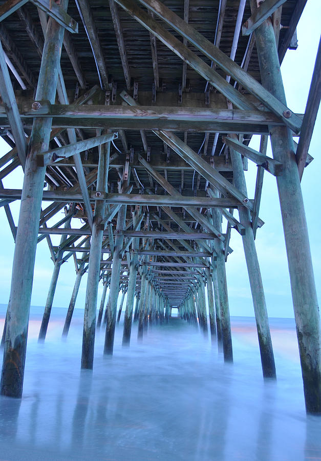 Misty Pier Photograph by Jennifer Bongiorno - Pixels