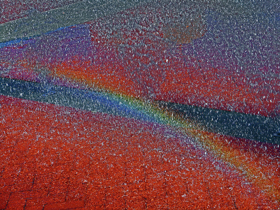 Misty Rainbow 1 Photograph by Ron Kandt