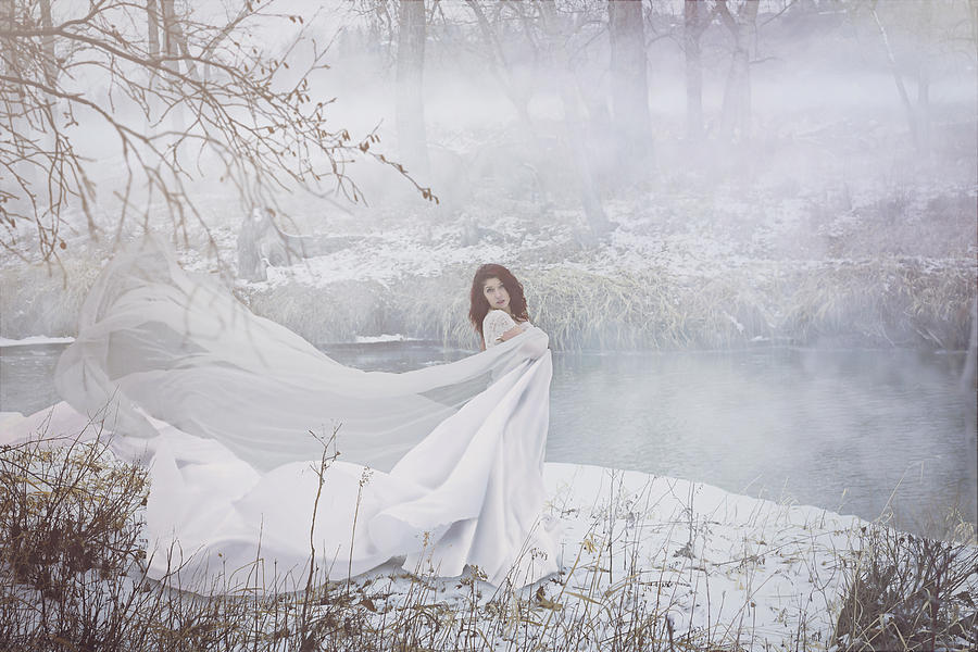 Winter Photograph - Misty River by Bombelkie -  Marcin and Dawid Witukiewicz