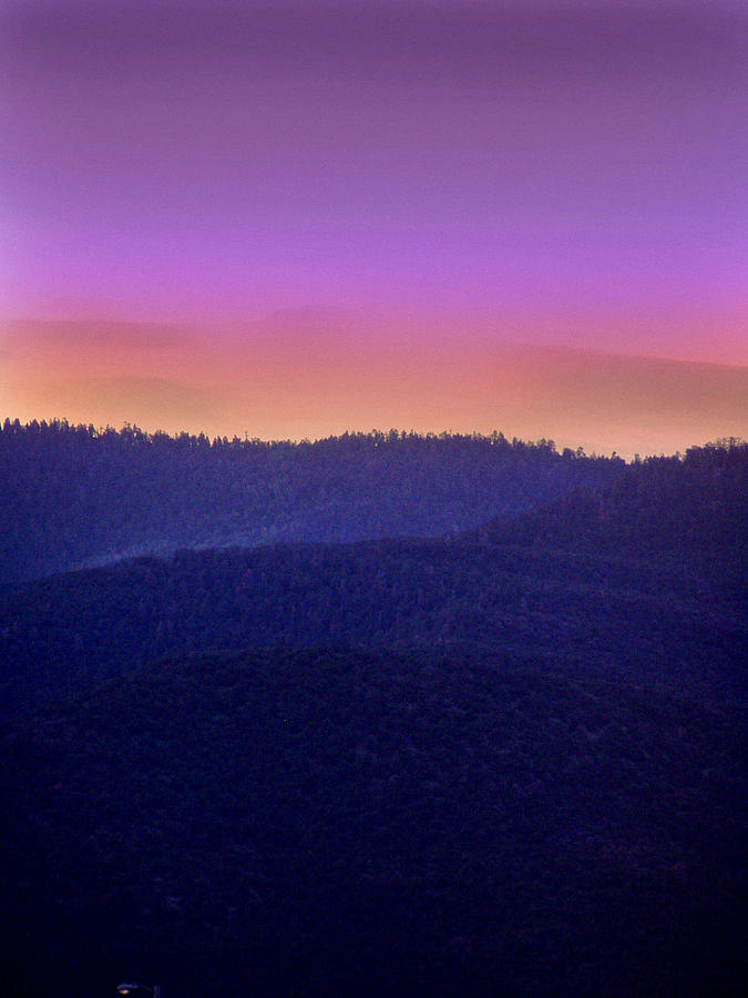 Misty Rockies Sunrise Photograph by Rod Seel