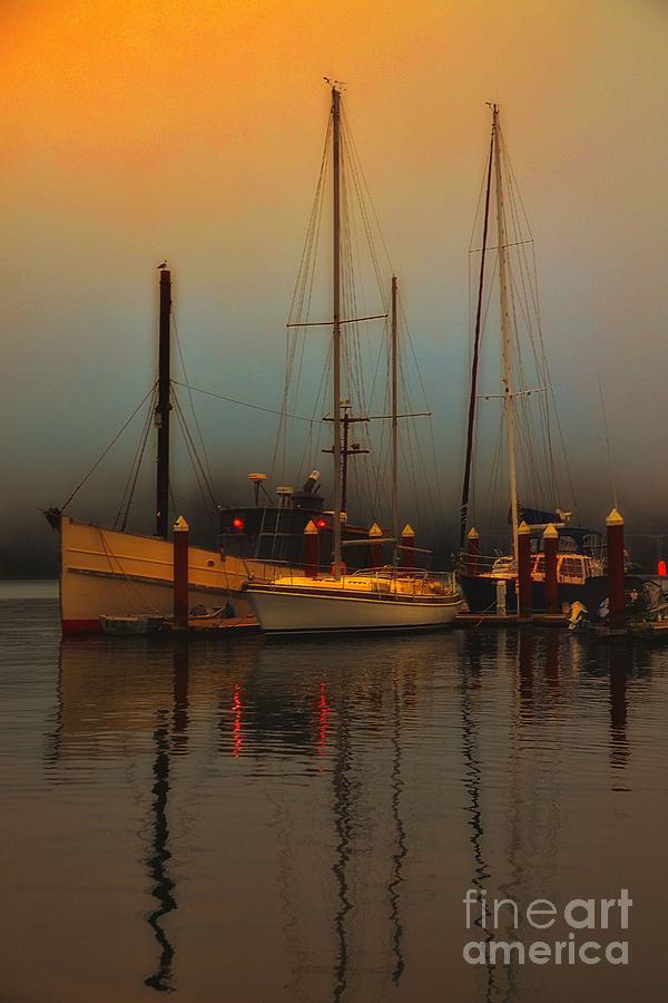 Ships In The Mist Photograph By Lauren Leigh Hunter Fine Art