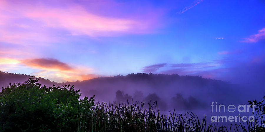 Misty Summer Sunrise Photograph by Thomas R Fletcher