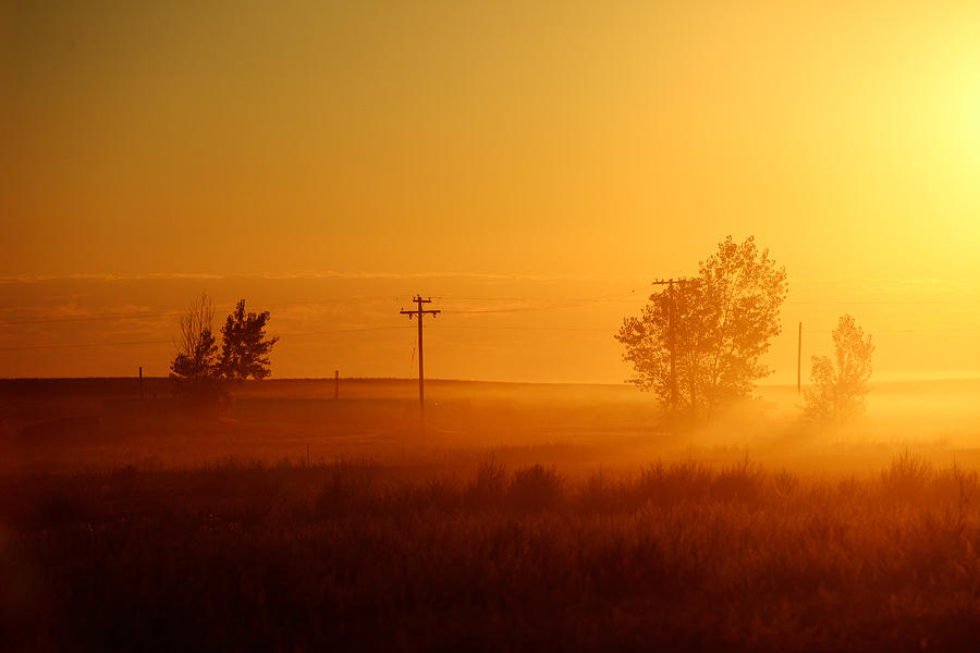 Misty Sunny Morning Photograph by Todd Klassy