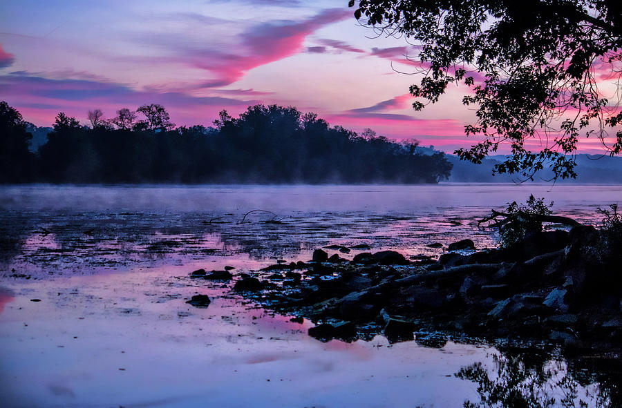 Misty Sunrise Palette Photograph by Suzanne Stout