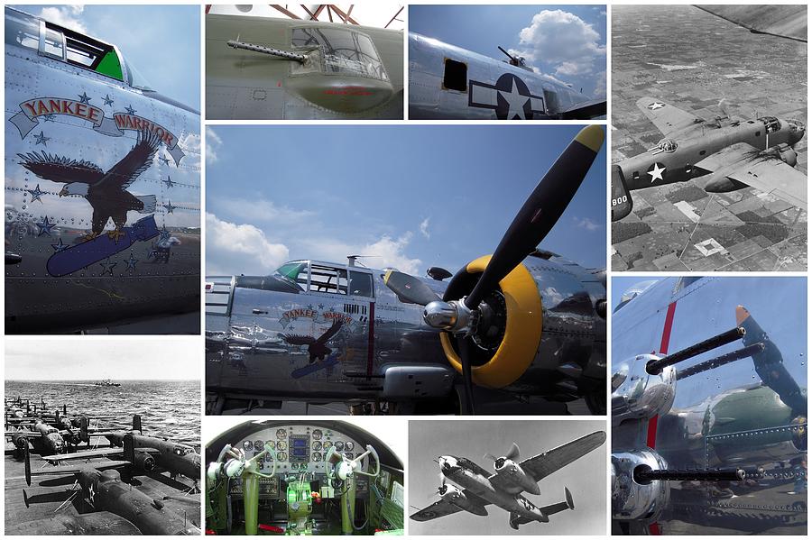 Mitchell B-25 Collage Photograph by Don Struke