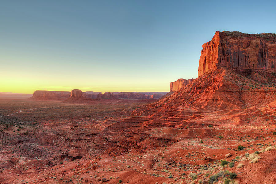 Mitchell Mesa Sunrise Photograph by Ray Devlin