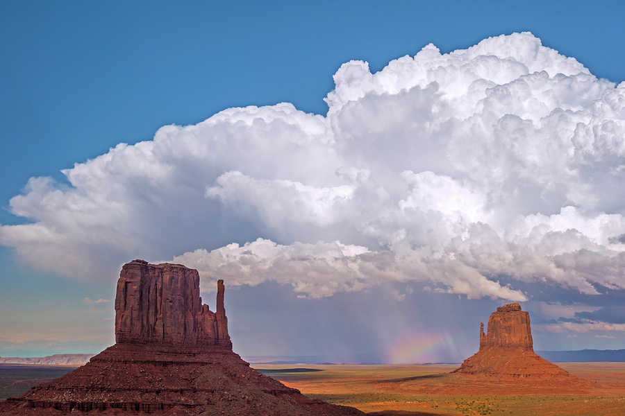 Mitten Rainbow Photograph by Loree Johnson