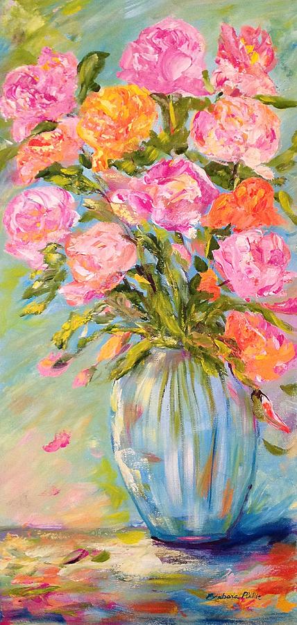 Mixed Bouquet Painting by Barbara Pirkle