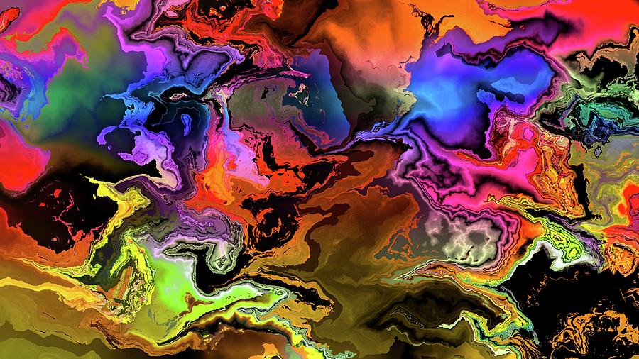 Digital Digital Art - Mixed Color by Claude McCoy