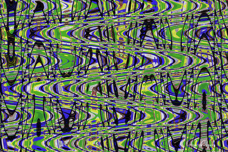 Mixed Colors Janca Abstract,  Digital Art by Tom Janca