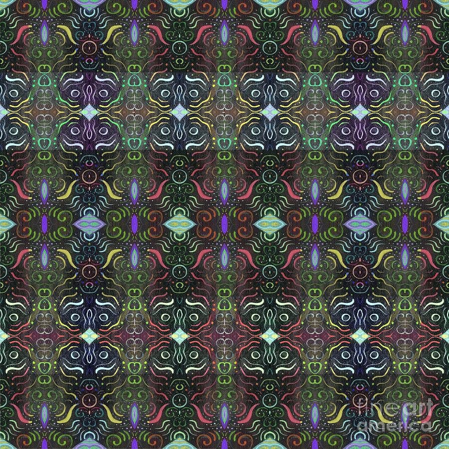 Mixed Expressions - Vibrations Digital Art by Helena Tiainen