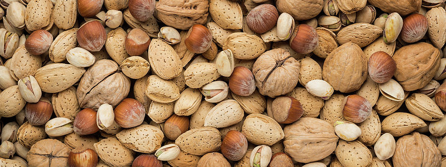Mixed Nuts Panorama Photograph