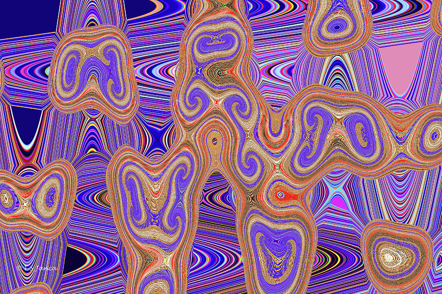 Mixing Stirred Colors Digital Art by Tom Janca
