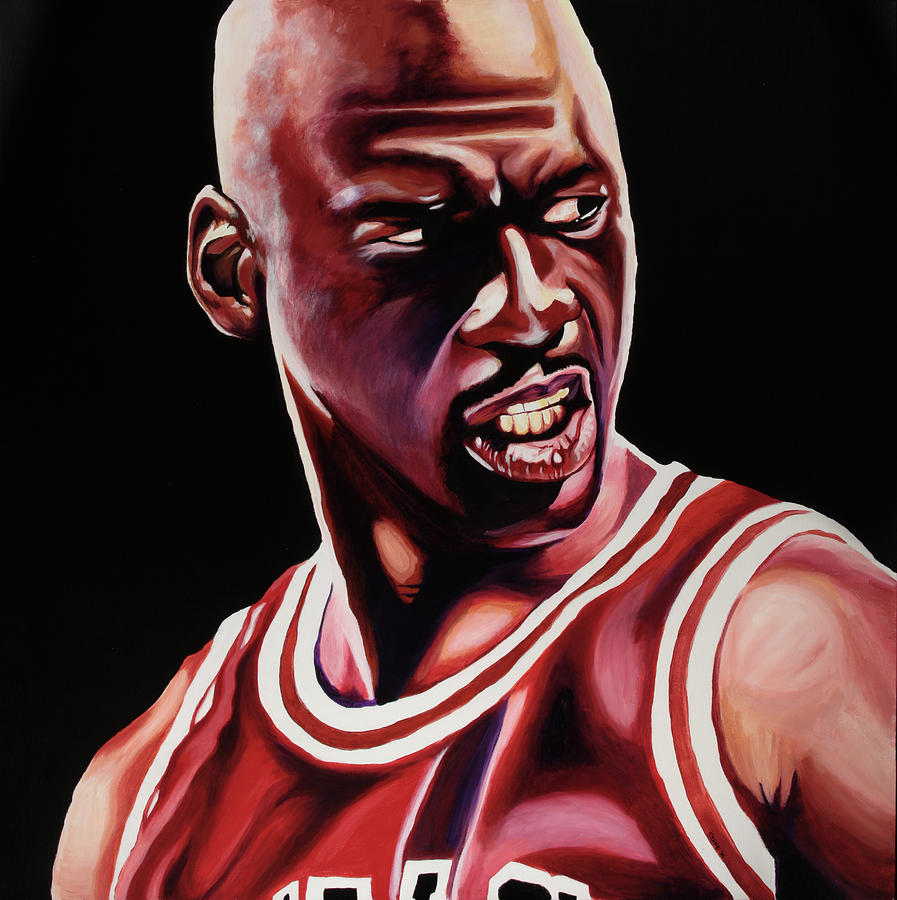 MJ Painting by Jake Stapleton