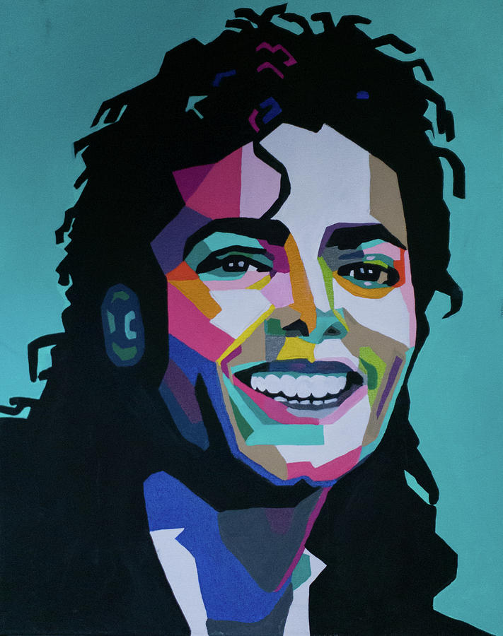 MJ Redefined Painting by Amber McNeel - Fine Art America