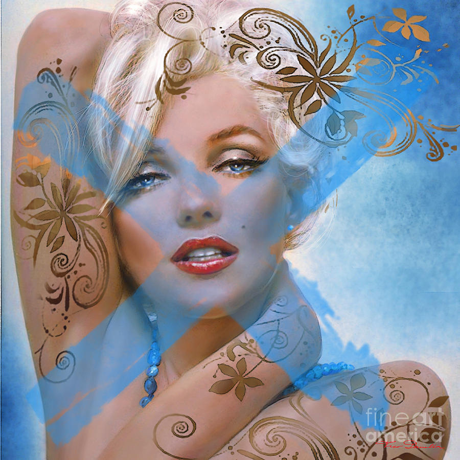 Marilyn Monroe Painting - Mm 127  by Theo Danella