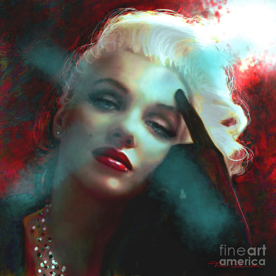 Marilyn Monroe Painting - MM 128 x  by Theo Danella