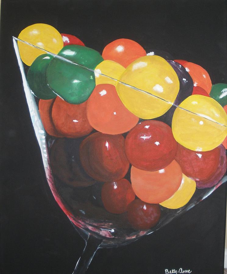 Mmmm   Candies Painting by Betty-Anne McDonald