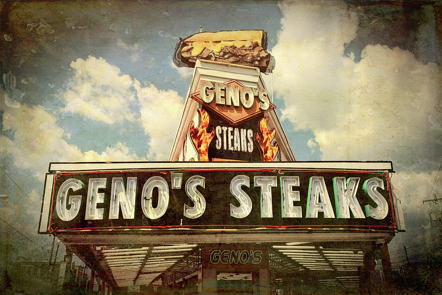 Mmmm -- Cheesesteaks at Genos Photograph by Stephen Stookey