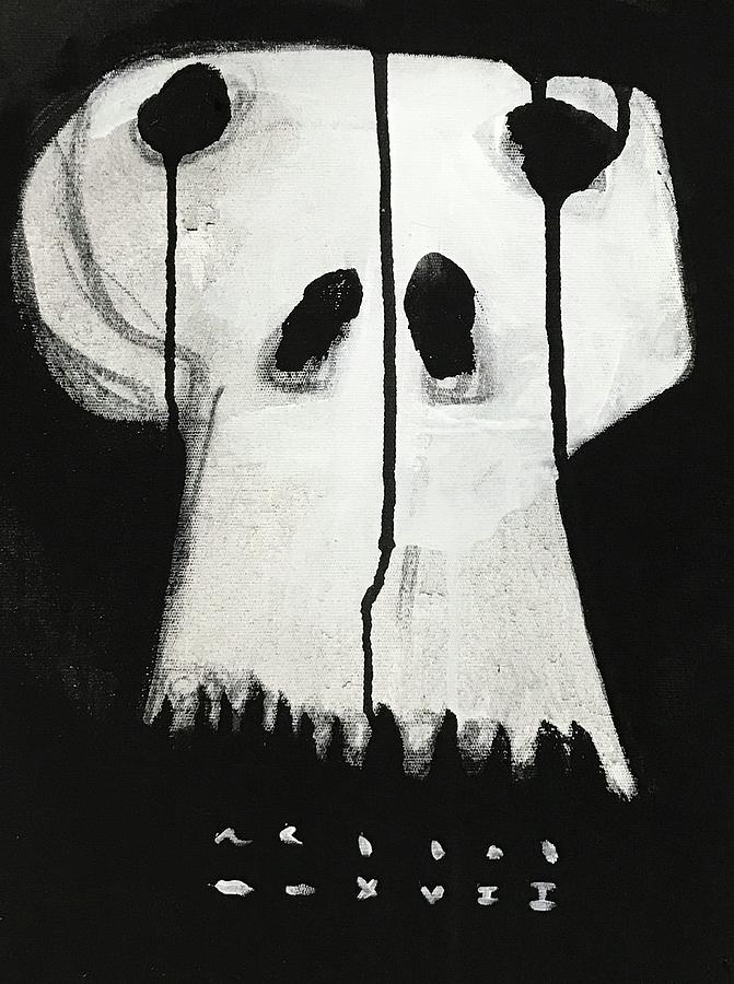 MMXVII Skulls No 1  Painting by Mark M Mellon