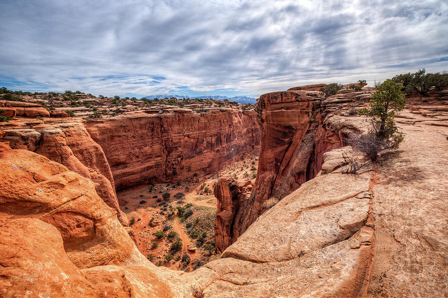 Moab canyon Photograph by Brett Engle