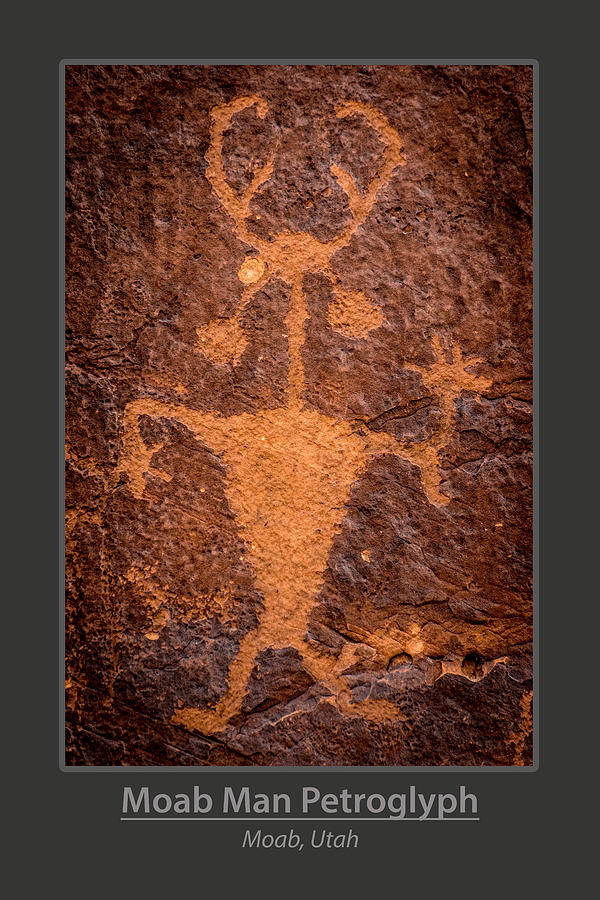 Moab Man Poster Photograph by Gary Whitton