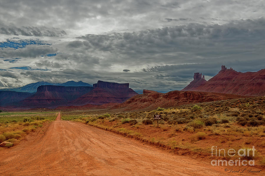 Moab Road Photograph by David Arment