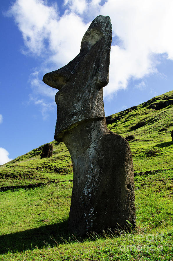 Moai Rapa Nui 5 Photograph by Bob Christopher