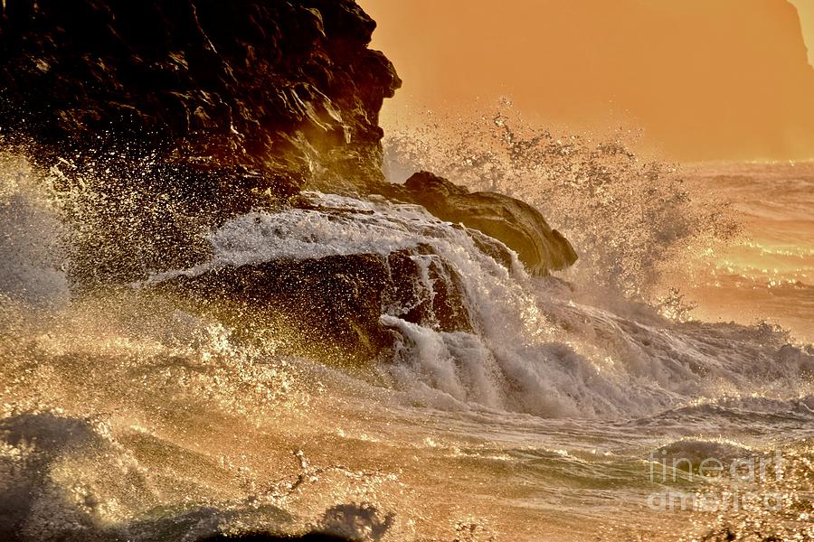 Wave Photograph - Moana Nalu  Collection #2 by Debra Banks