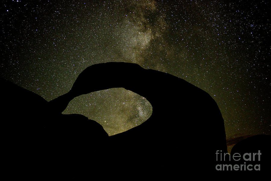 Summer Photograph - Mobius Arch and Milky Way by Karthik Devarajan