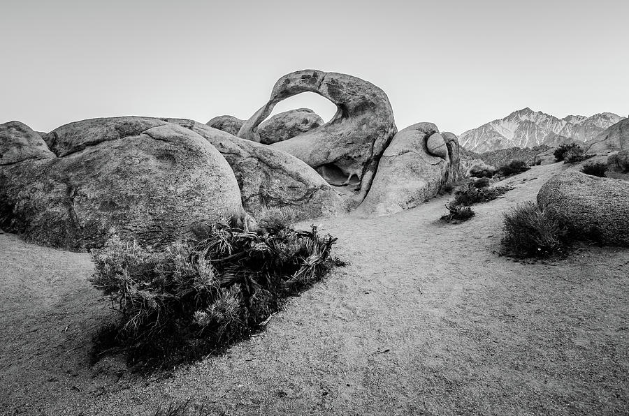 Mobius Arch in Monochrome Photograph by Margaret Pitcher