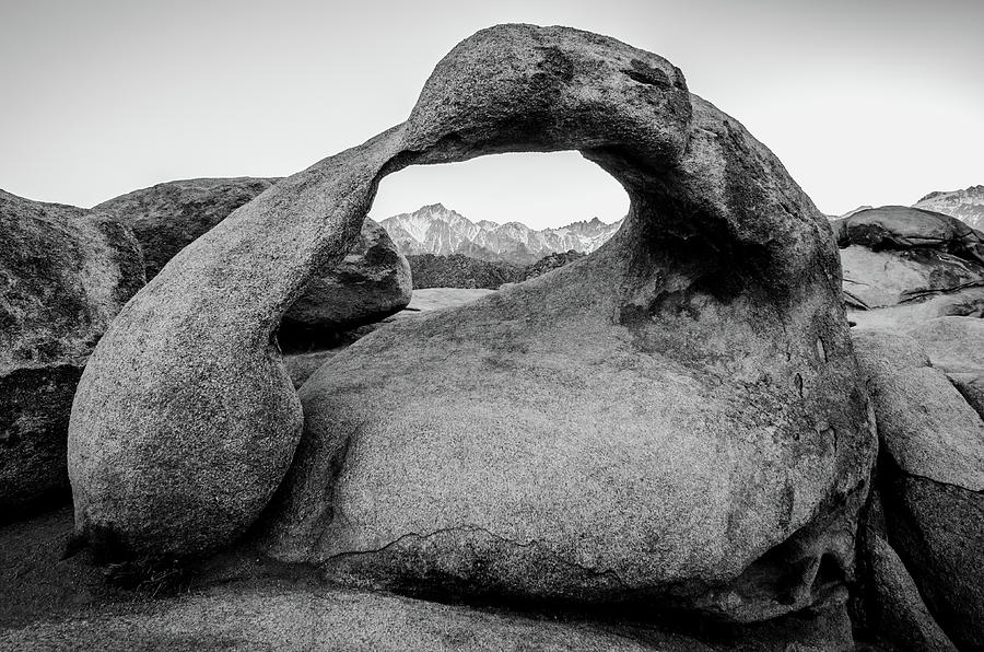 Mobius Arch in Monochrome No.2 Photograph by Margaret Pitcher