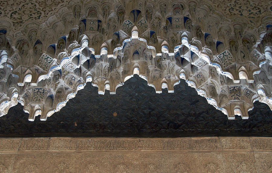 Mocarabe, Alhambra Photograph by David Kleinsasser