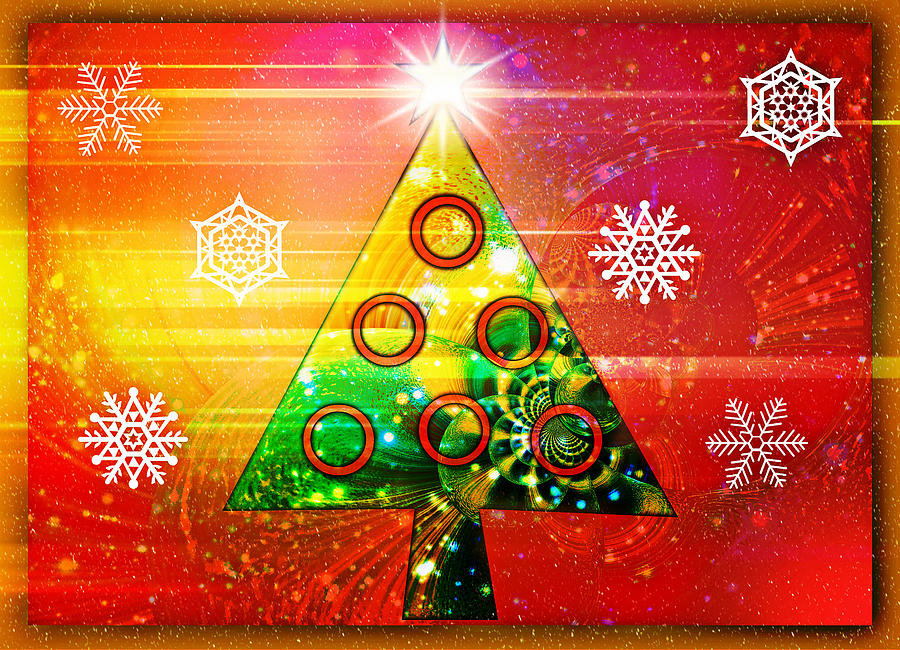 Mod Cards - Christmas Tree Magic Photograph by Aurelio Zucco