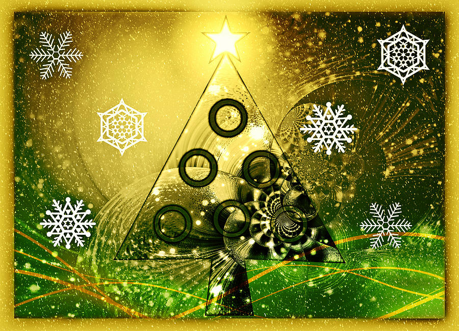Mod Cards - Christmas Tree Magic III Photograph by Aurelio Zucco
