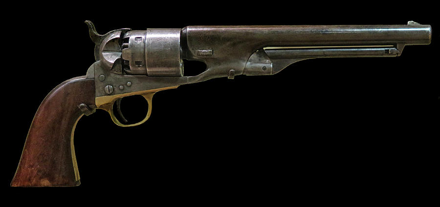 Model 1860 Colt Revolver Photograph by Dave Mills